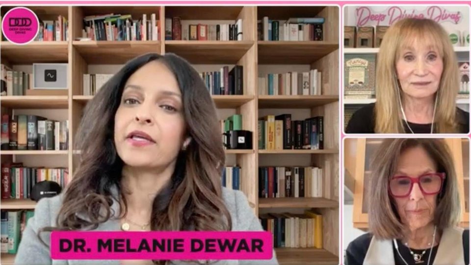 Dr. Dewar on the Deep Diving Divas podcast